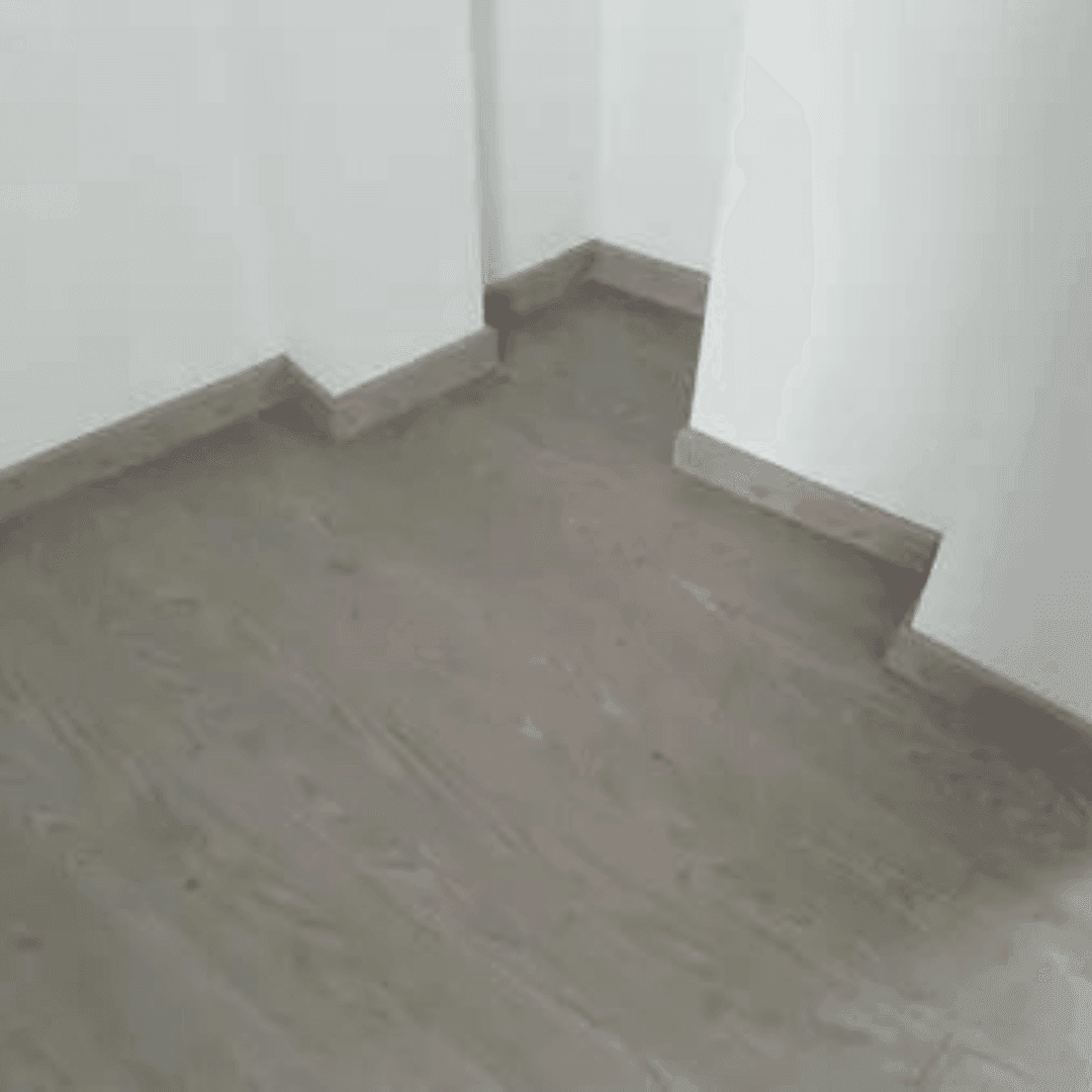 Rodapie a Juego con el Suelo Laminado AGT - Pinturas y Tarimas Ideas