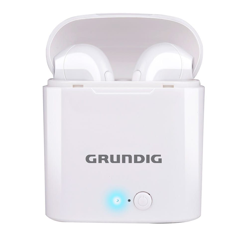 AURICULARES INALÁMBRICOS EARBUDS CON MICRO BLUETOOTH CON ESTUCHE BLANCO