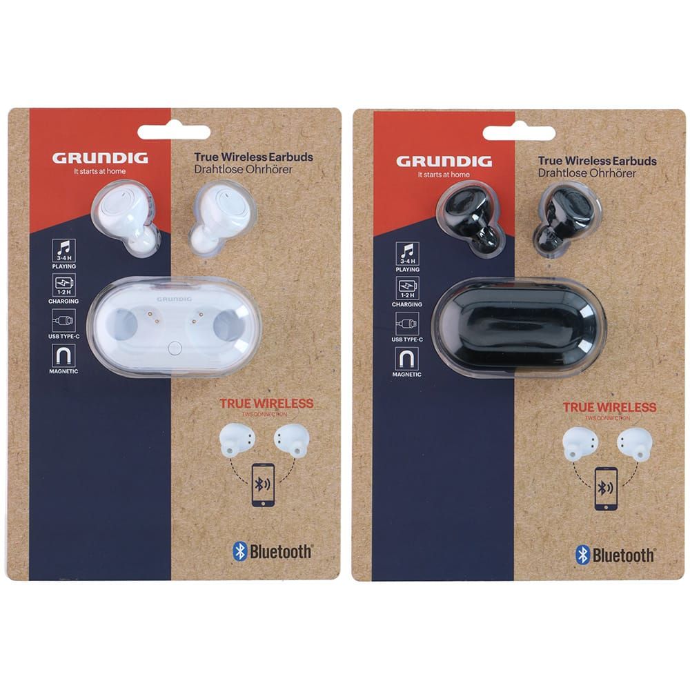 AURICULARES INALÁMBRICOS EARBUDS BLUETOOTH CON ESTUCHE, COLORES SURTIDOS