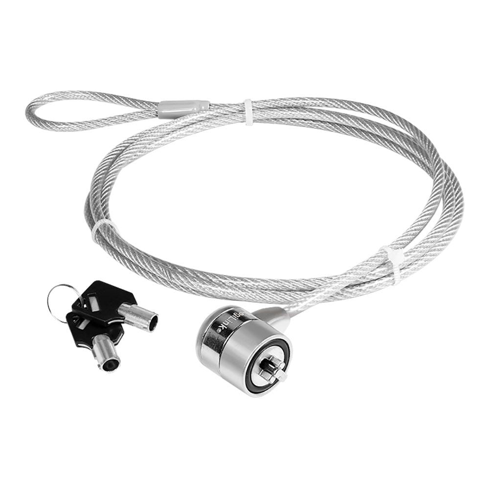 CABLE ANTIRROBO PARA PORTATIL CON 2 LLAVES LOGILINK