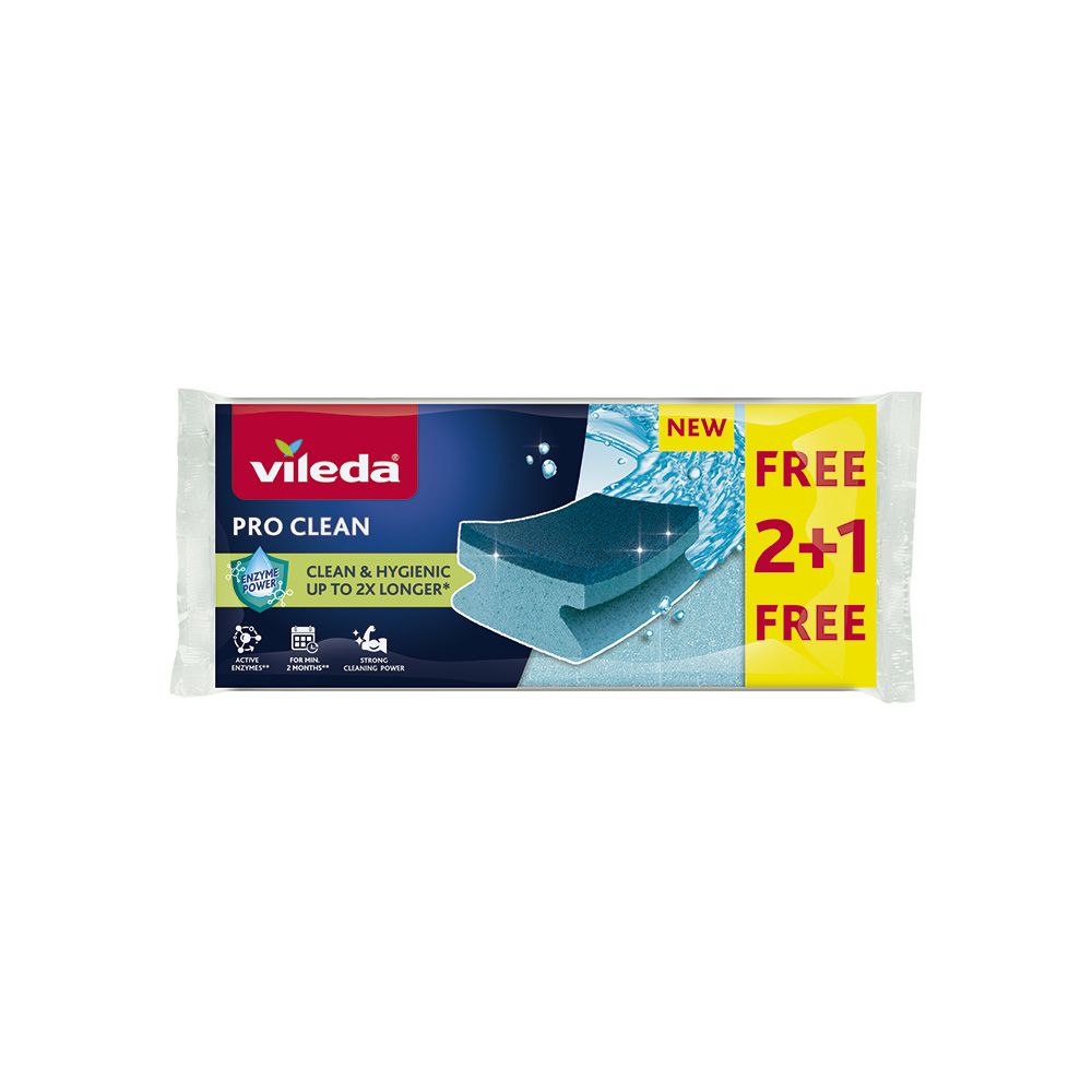 ESTROPAJO SU PRO CLEAN 2+1