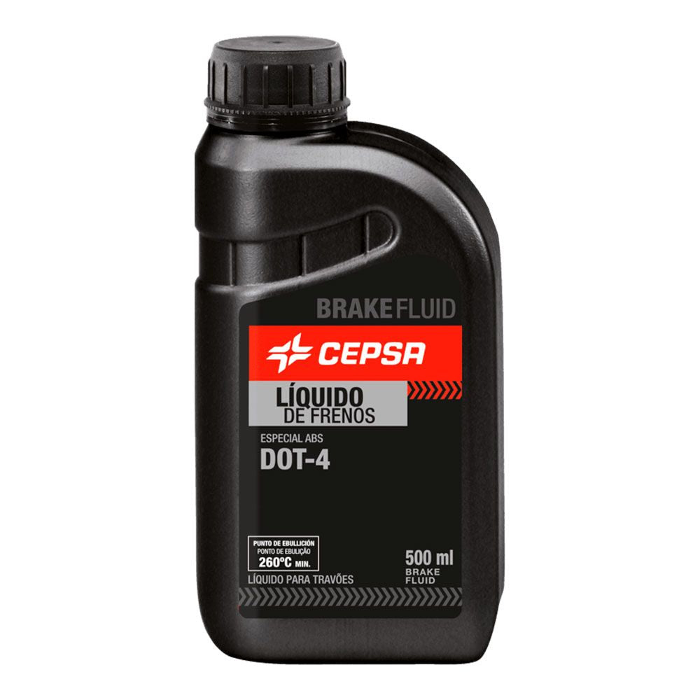 LÍQUIDO DE FRENOS ESPECIAL ABS, DOT-4, 500 ml