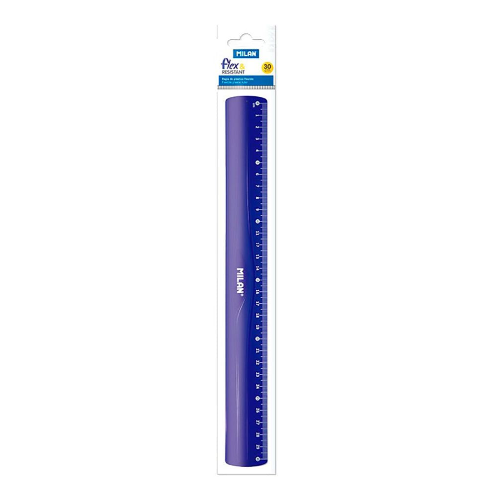 REGLA FLEX & RESISTAN AZUL 30 cm