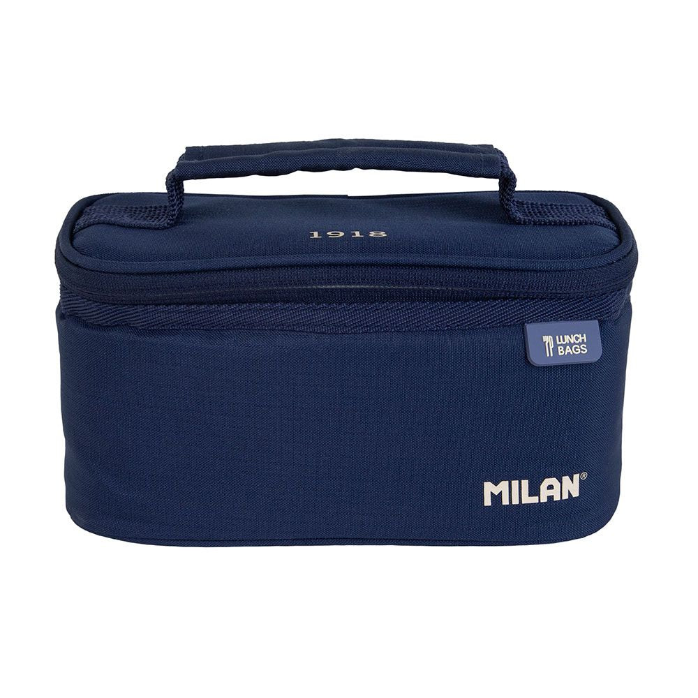 BOLSA ISOTÉRMICA PORTA ALIMENTOS SERIE 1918 AZUL MARINO CON 1 RECIPIENTE 1,5 L