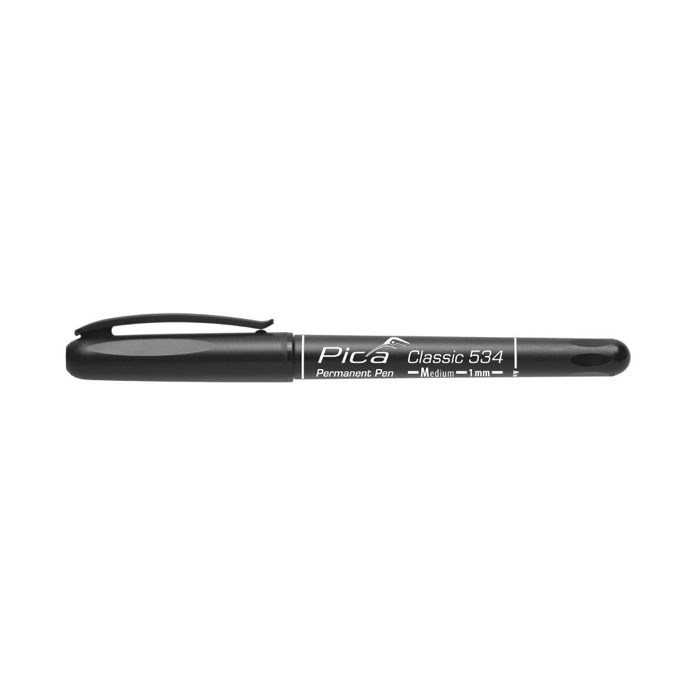 MARCADOR PERMANENTE CLASSIC BALA MEDIA NEGRO