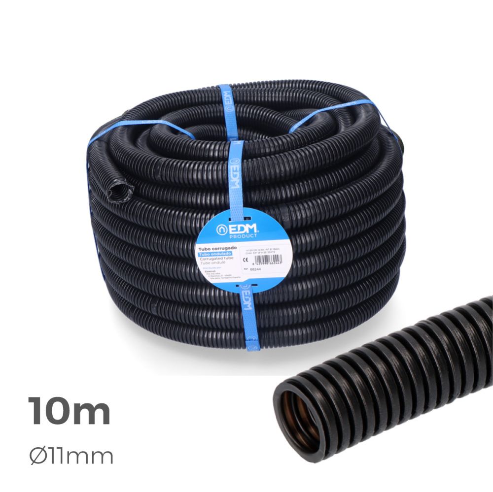 CORRUGADO PARA INTERIOR MEDIDA 11mm M-16 10m CE