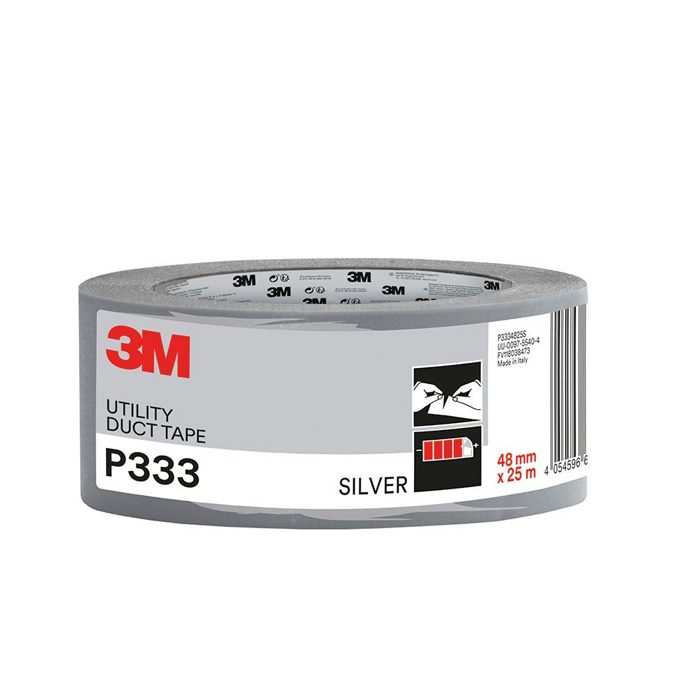 CINTA AMERICANA UNIVERSAL PRO, PLATA, 48 mm x 25 m