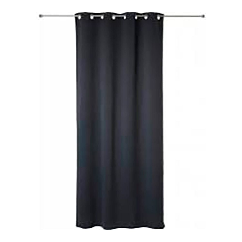 CORTINA OCULTACIÓN GRIS 135 x 240 cm, 2 uds