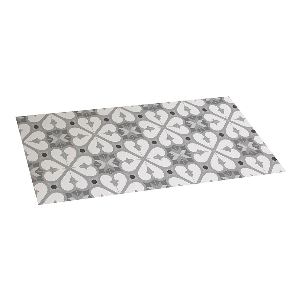 ALFOMBRA VINÍLICA BCN GRISES 50 x 110 cm