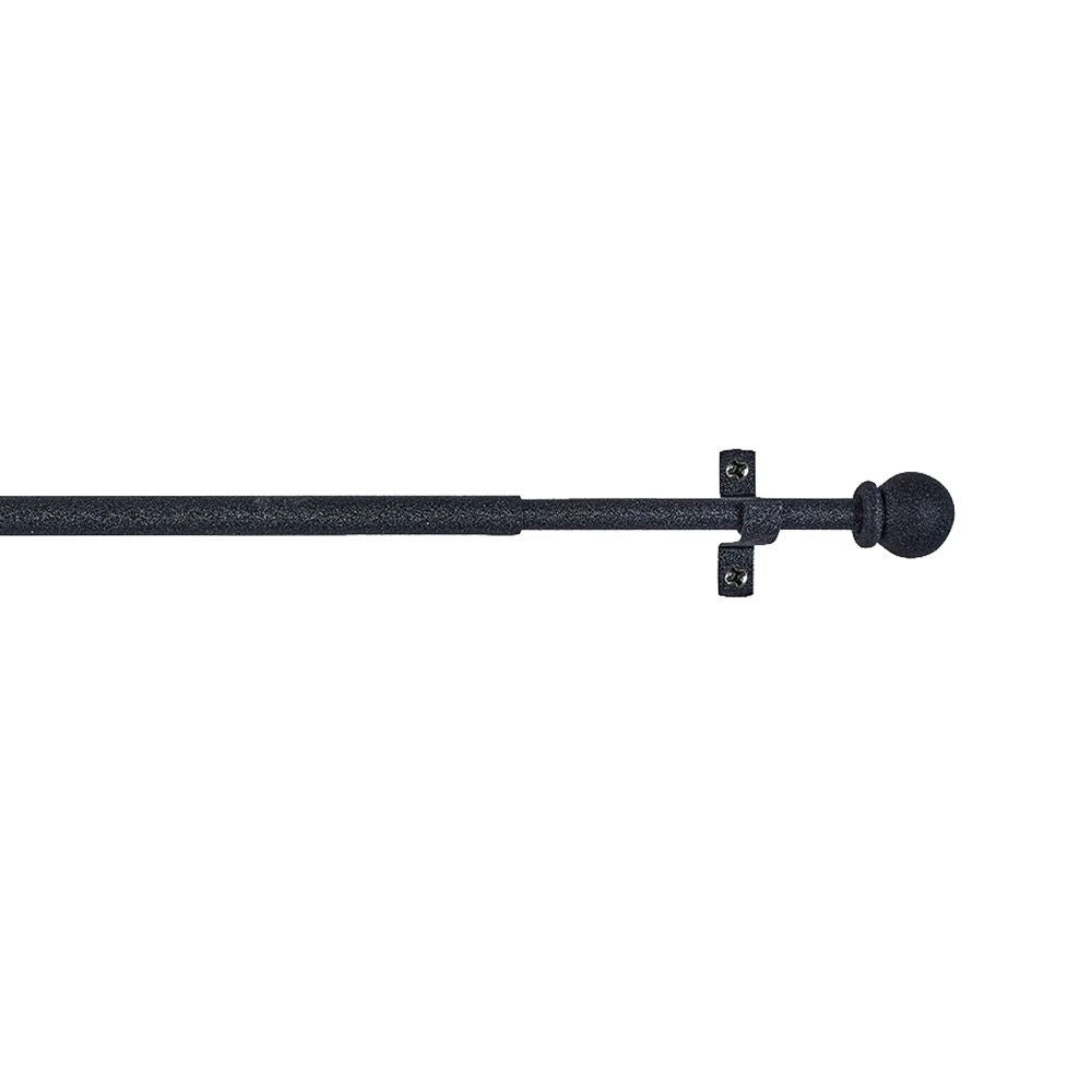 PORTAVISILLO EXTENSIBLE DECO ESFERA NEGRO, 120 - 215 cm