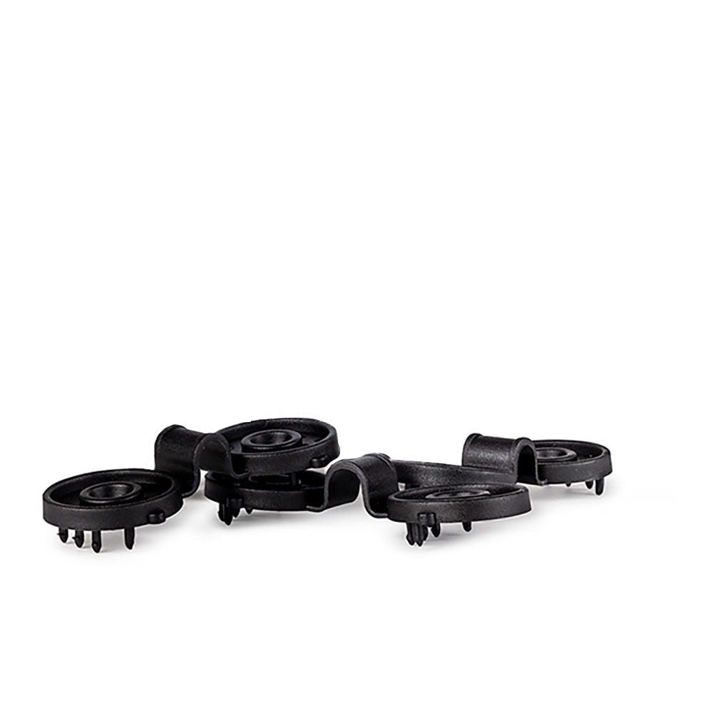 PINZAS PARA MALLA SOMBREO, NEGRAS, 600 uds