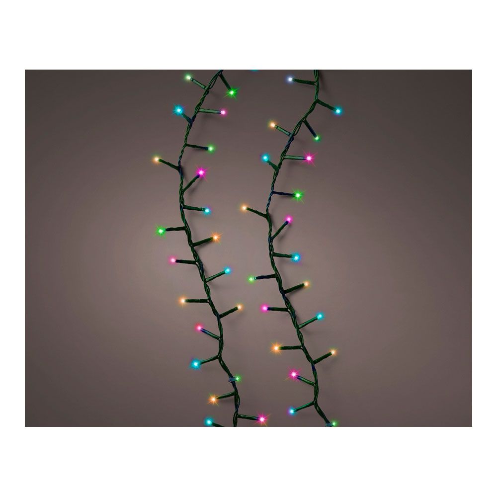 GUIRNALDA LED COMPACT 750 LEDS, MULTIFUNCIÓN, MULTICOLOR PASTEL, EXTERIOR, 16 m
