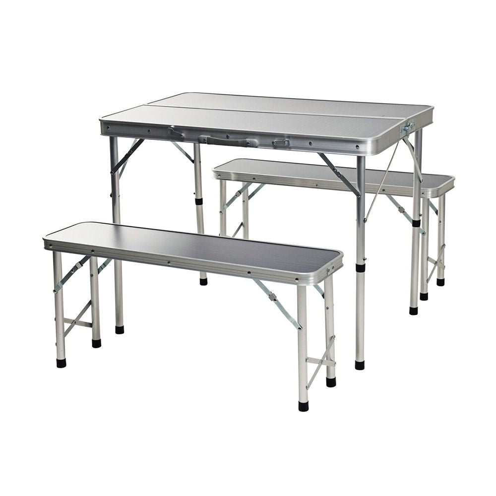 CONJUNTO PLEGABLE PARA CAMPING, 3 PIEZAS
