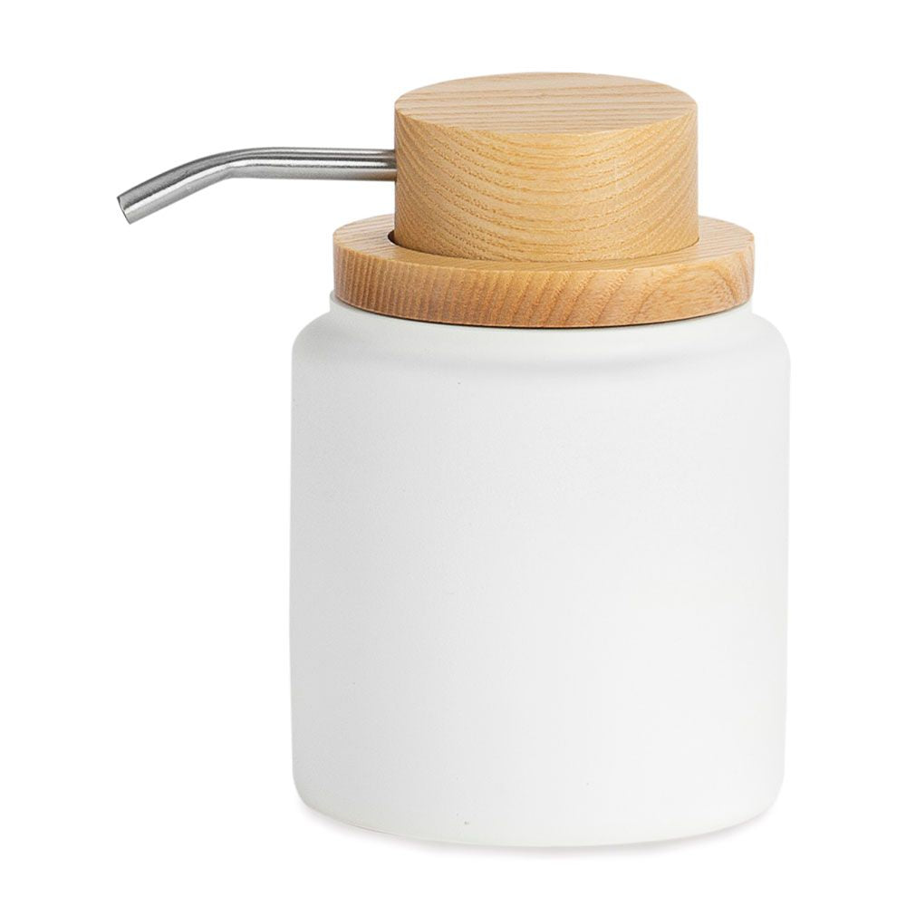 DISPENSADOR POLI M. FRESNO BLANCO Ø9 x 13 cm