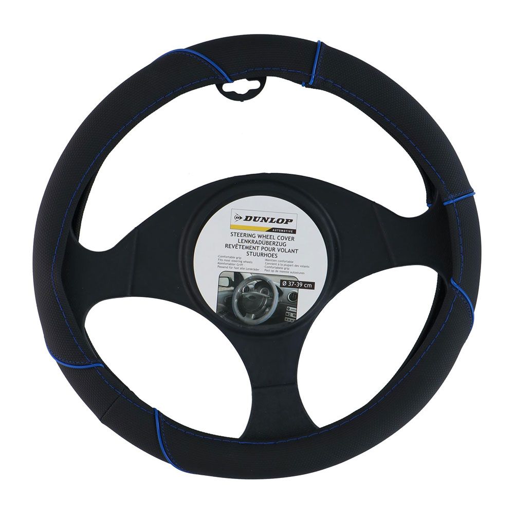 FUNDA PARA VOLANTE DE Ø37-39 cm DETALLE AZUL