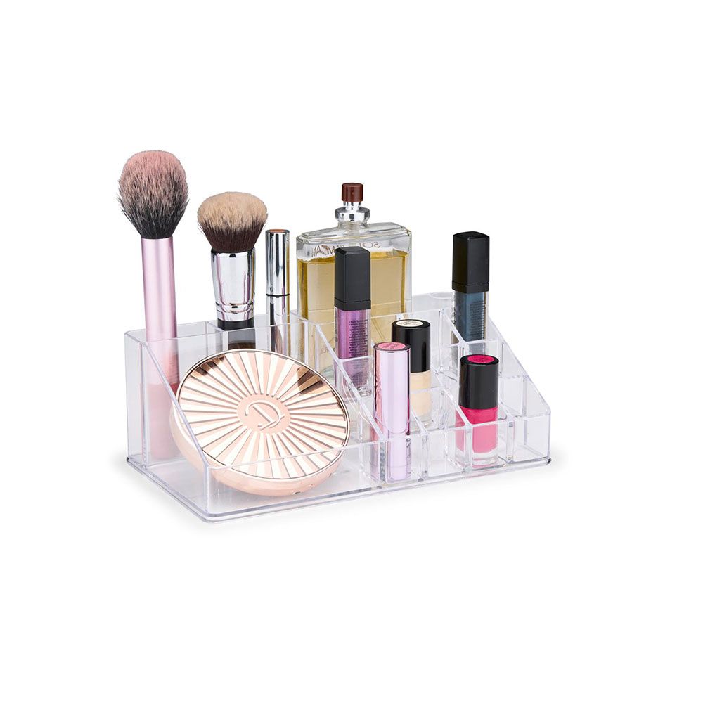 ORGANIZADOR COSMÉTICOS CON 17 COMPARTIMENTOS