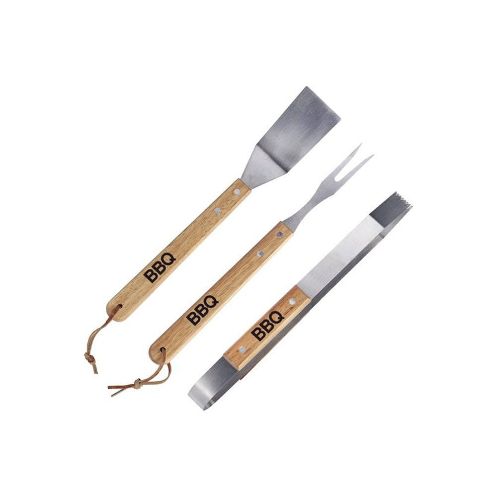 CONJUNTO DE 3 UTENSILIOS PARA BARBACOA