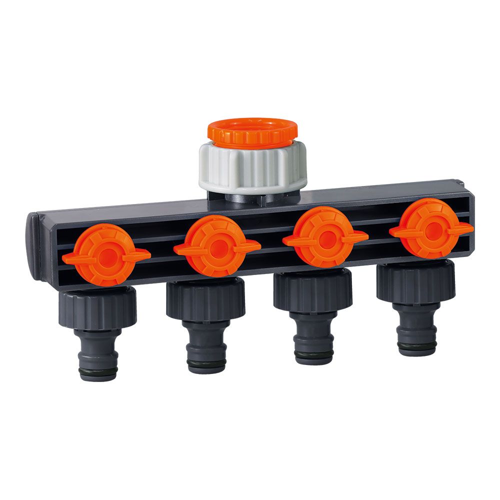 DISTRIBUIDOR DE 4 VÍAS 3/4"