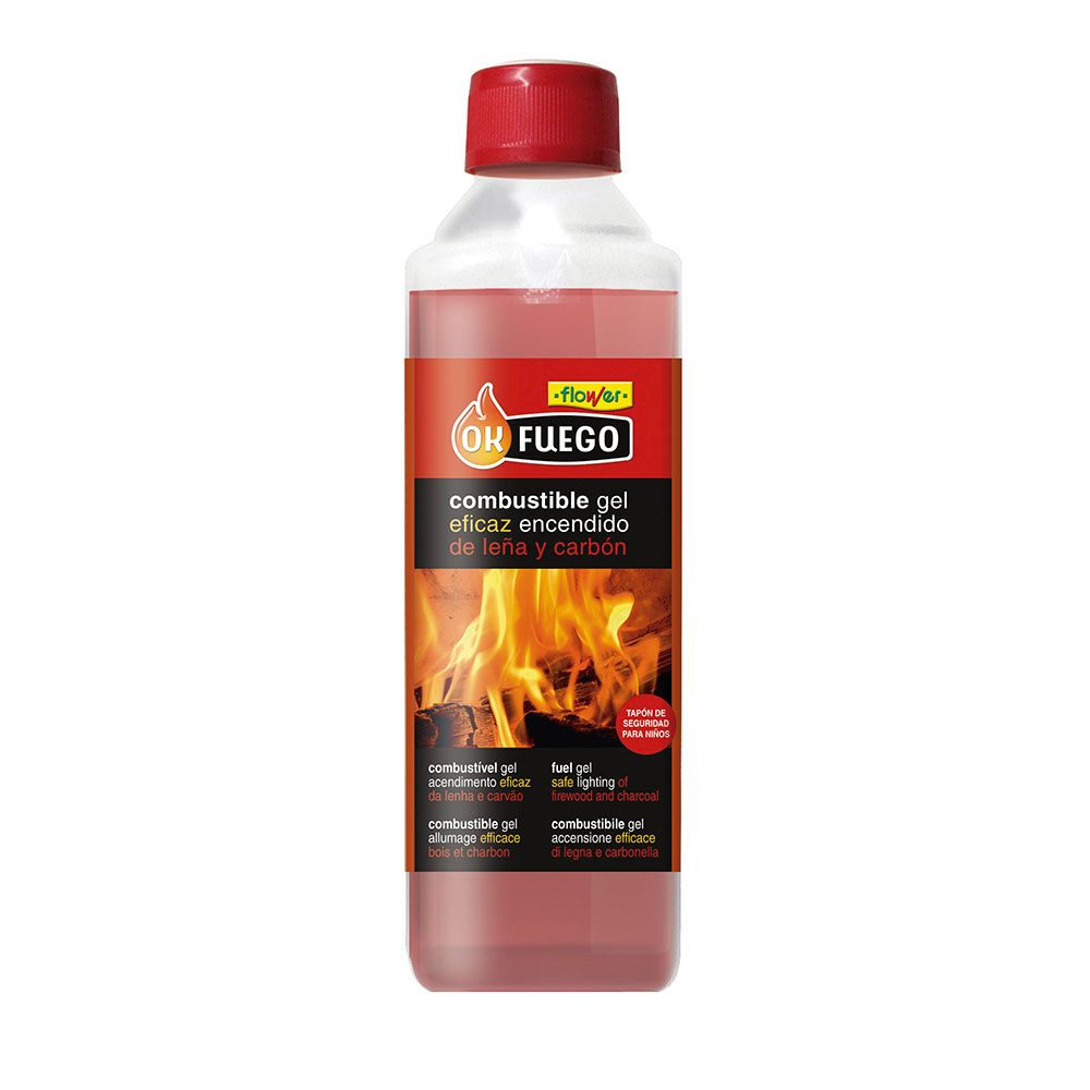OKFUEGO COMBUSTIBLE EN GEL, 500 ml