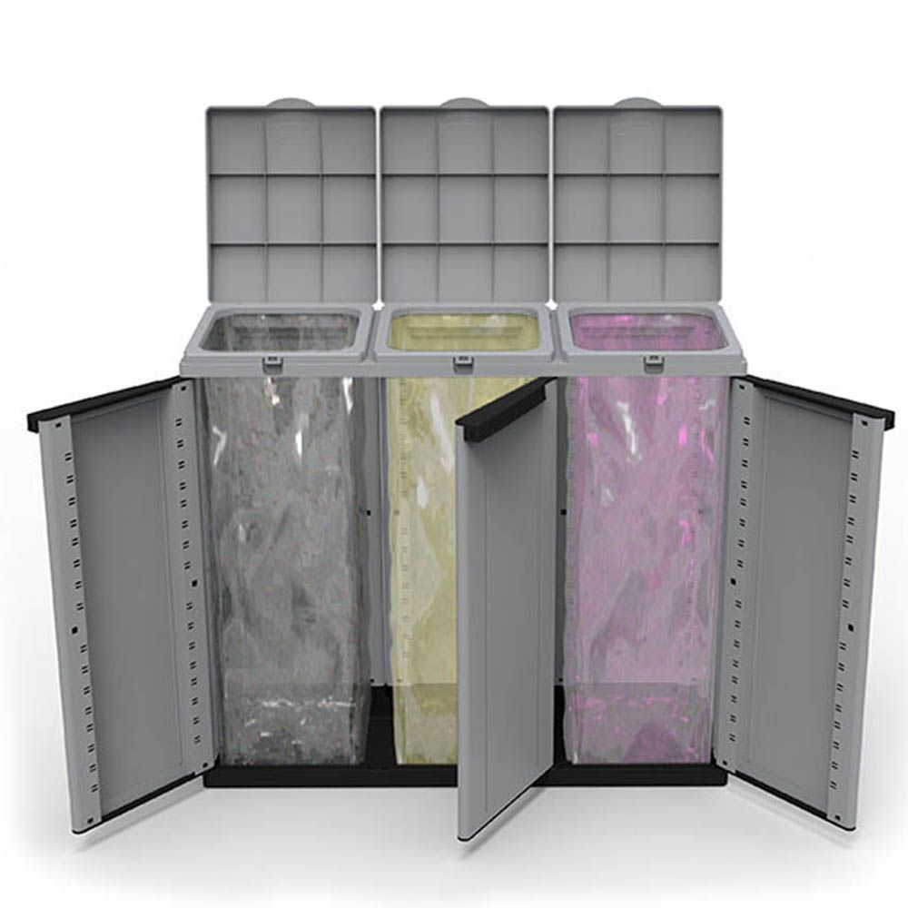 ARMARIO ECOLINE 3 PUERTAS 102 x 39 x 88,7 cm