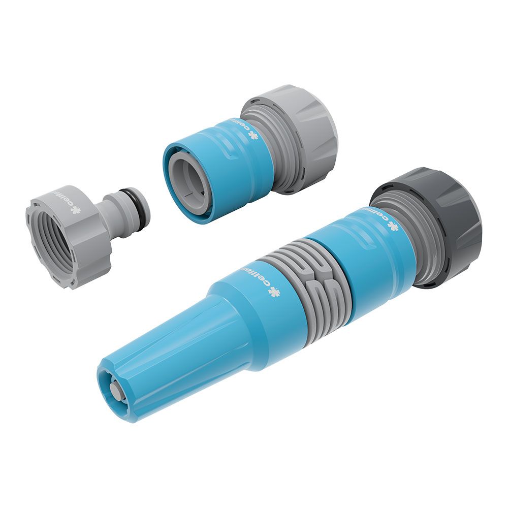 SET LANZA Y CONECTORES IDEAL DE 3/4"