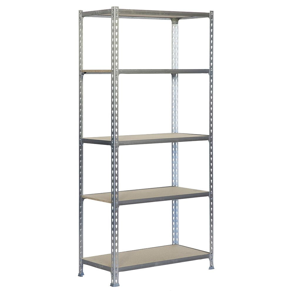 ESTANTERÍA MADERA 167.4x71x31cm 5B GALVA/MADERA 75KG SIMON RACK