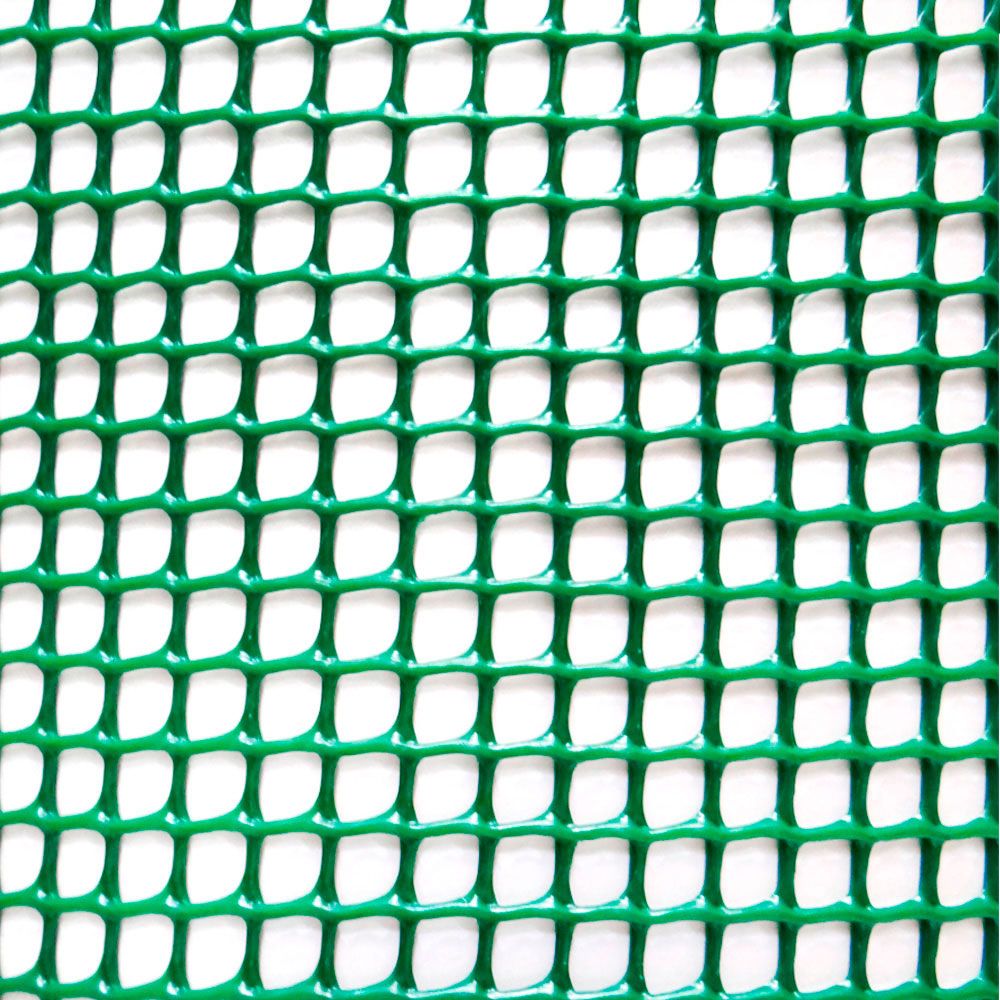 ROLLO DE MALLA LIGERA CADRINET COLOR VERDE 1 x 5 m CUADRO: 4,5 x 4,5 mm