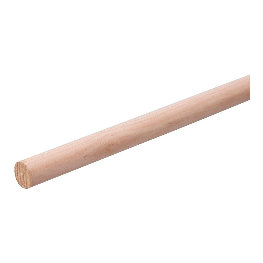 MANGO PARA CEPILLO DE BARRENDERO DE MADERA Ø2,8x120cm SIN ROSCA 1994