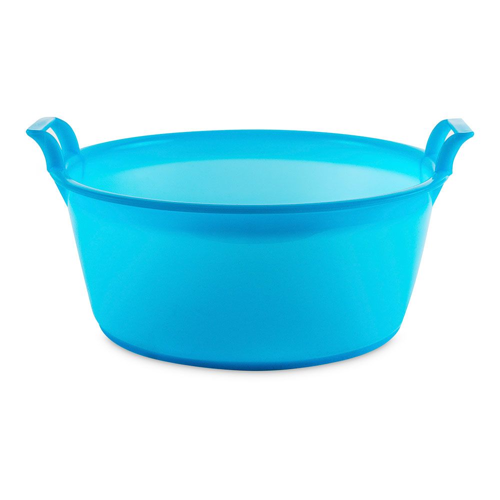 BARREÑO REDONDO AZUL Ø45 x 22,5 cm 19 l