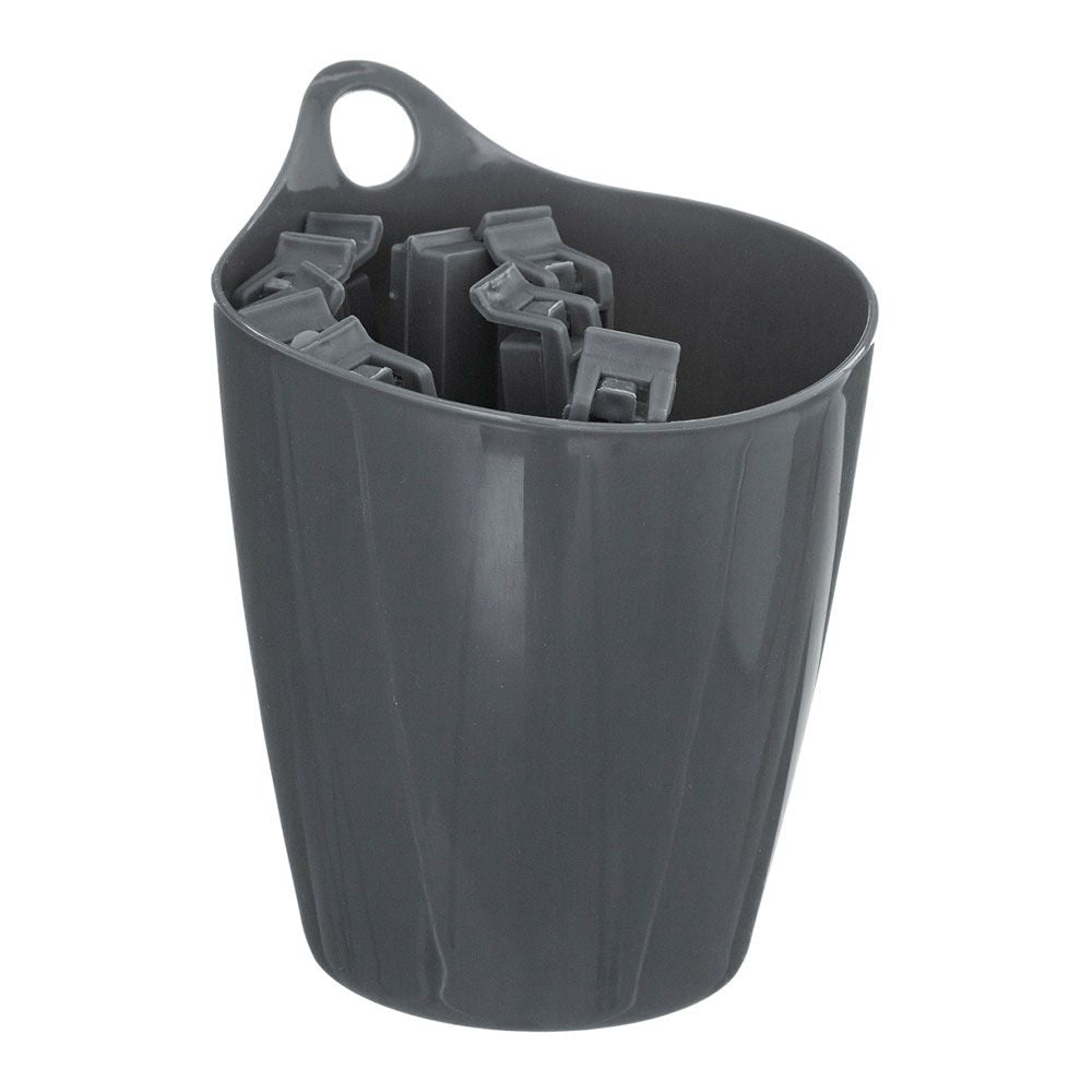 PINZA PARA COCINA 25 uds + CESTA