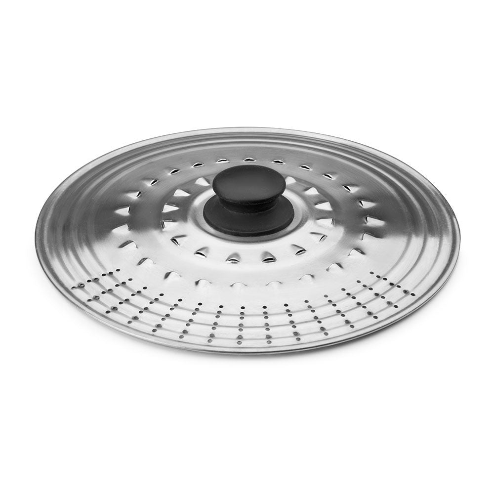 TAPA MULTIUSO ACERO INOX, Ø22 - 24 - 26 cm