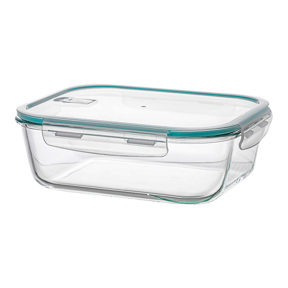 FIAMBRERA BOROSILICATO RECTANGULAR HERMÉTICA 2250 ml