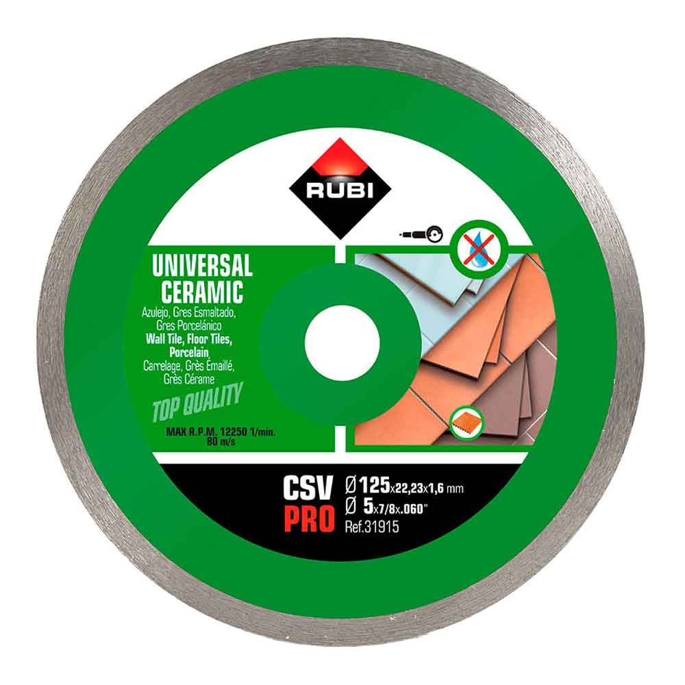 DISCO DIAMANTADO CSV PRO Ø125 x 1,6 x 22,2 mm
