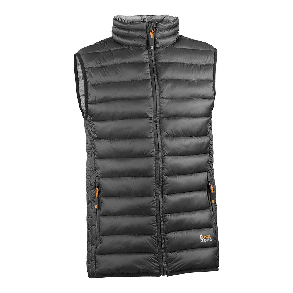 CHALECO ACOLCHADO. NEGRO. M
