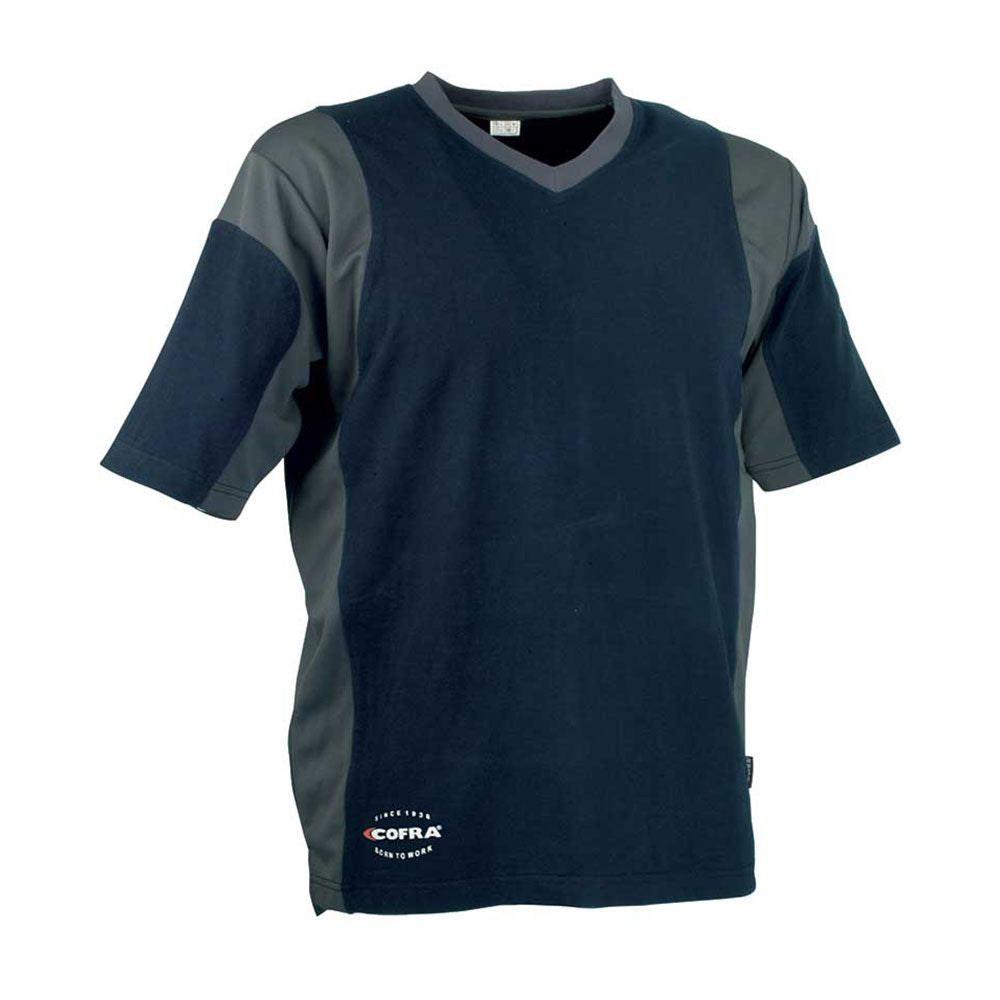 CAMISETA JAVA AZUL MARINO/GRIS OSCURO TALLA M
