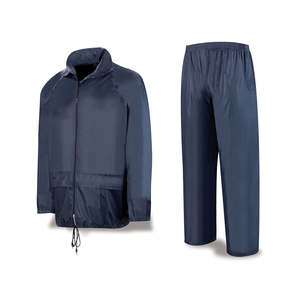 TRAJE AGUA INGENIERO POLIÉSTER/PVC AZUL: XL