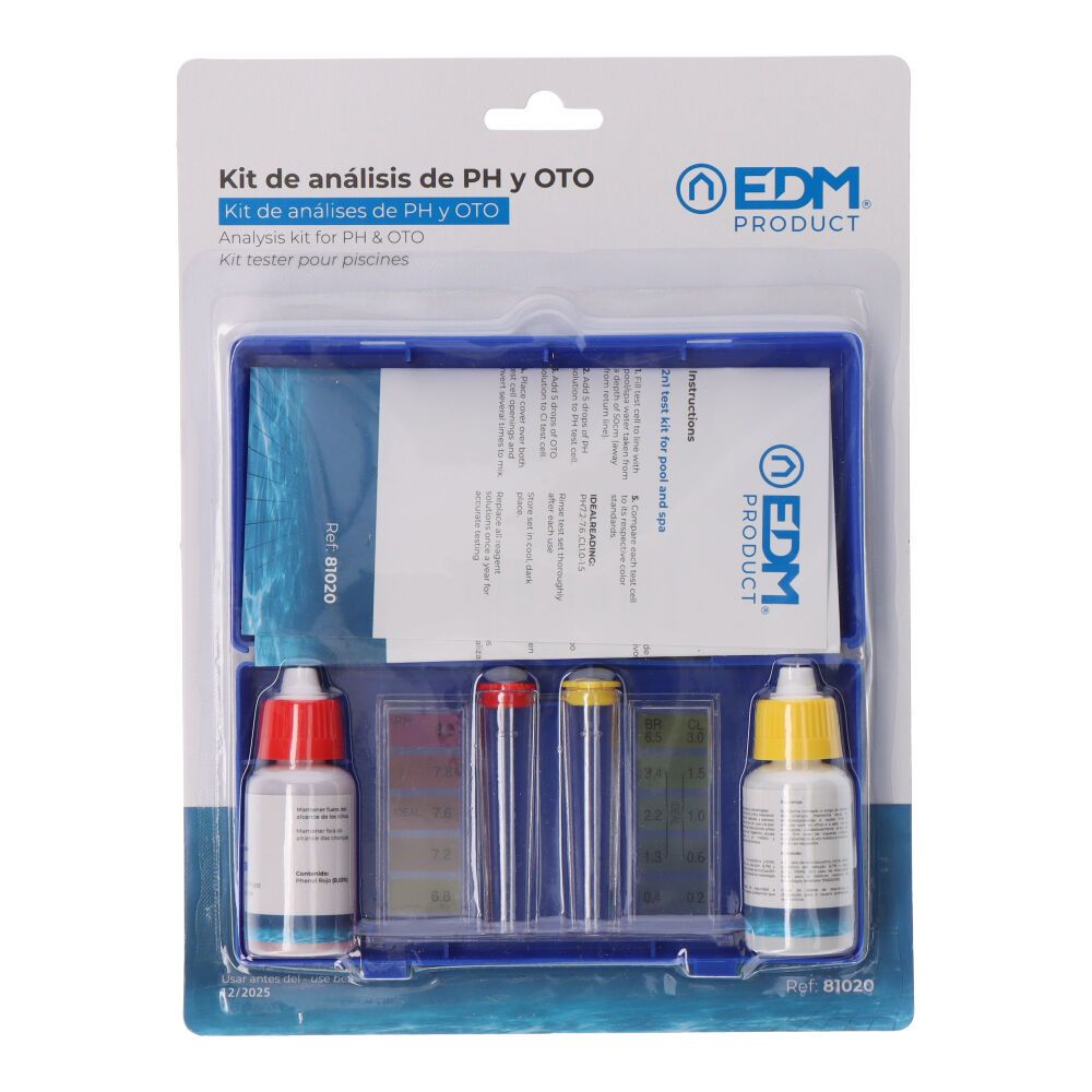 KIT DE ANÁLISIS DE PH Y OTO