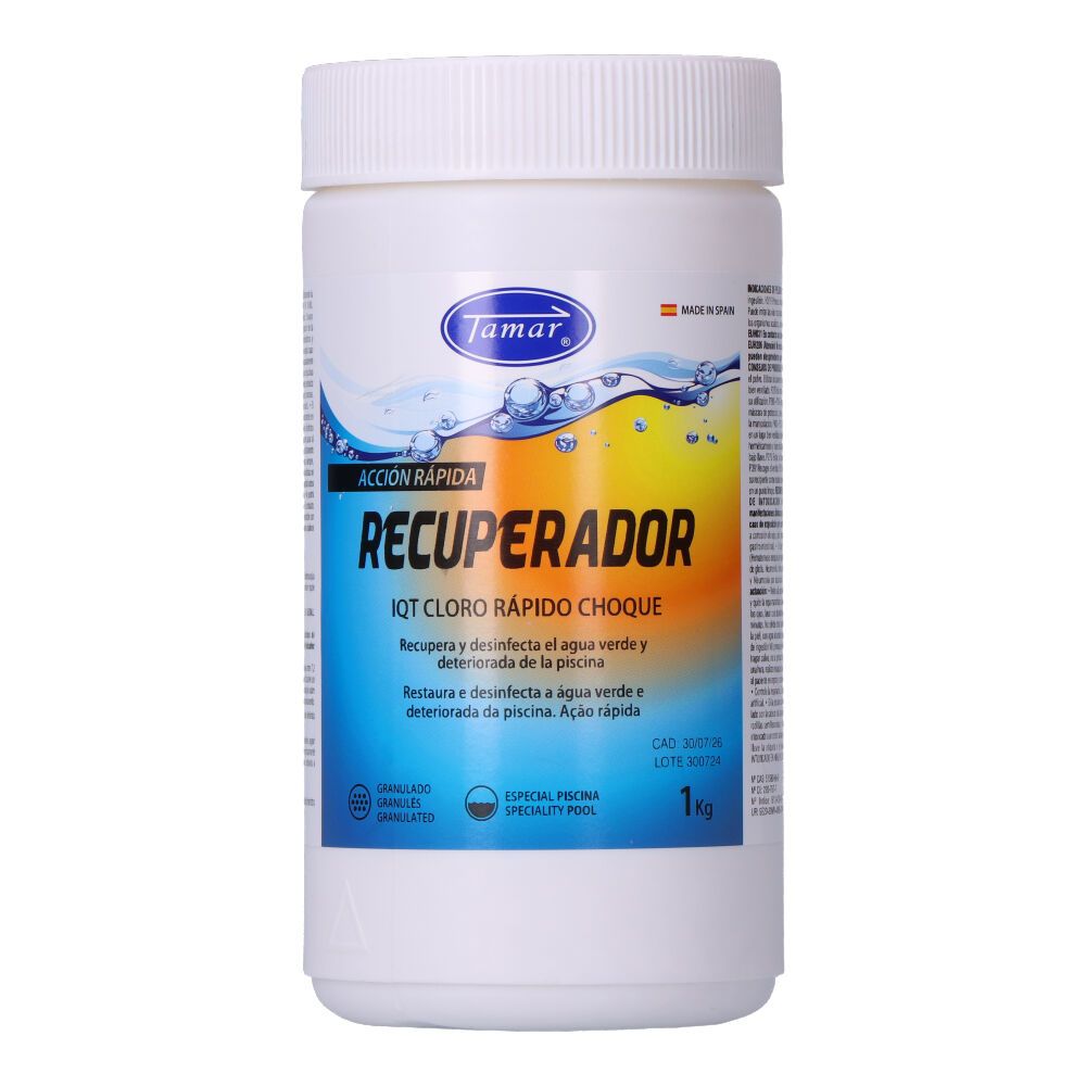 RECUPERADOR 1kg PARA PISCINAS 1105020010 TAMAR