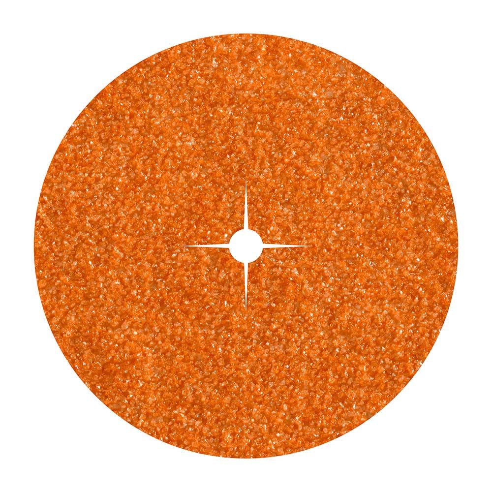DISCOS DE PAPEL ABRASIVO DE CORINDÓN Ø125 mm, GRANO 80, PACK 10 uds