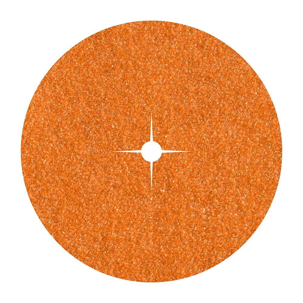 DISCOS DE PAPEL ABRASIVO DE CORINDÓN Ø125 mm, GRANO 120, PACK 10 uds