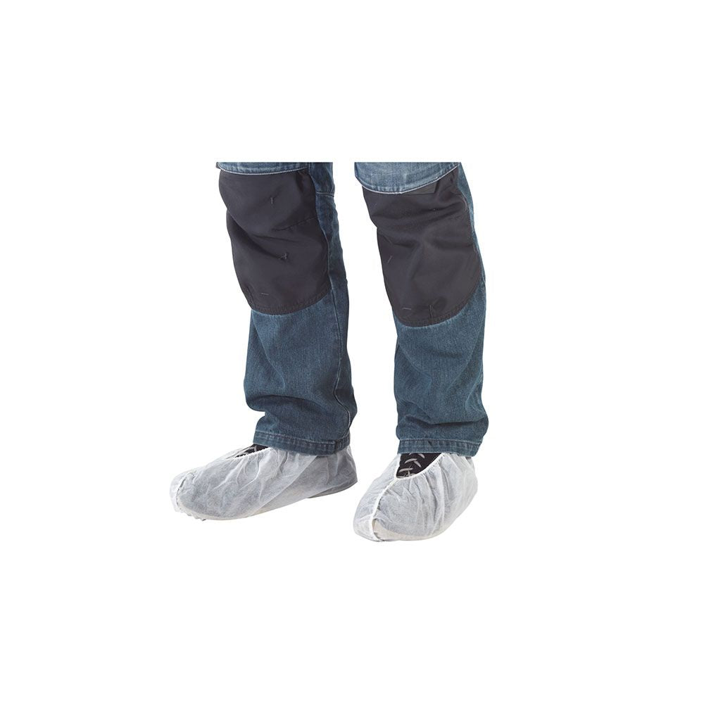PACK 2 PARES DE PROTECTORES DE CALZADO BLANCO. 4877000