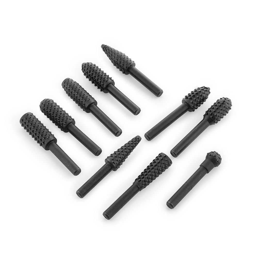 SET DE FRESAS PARA TALADRO 10 PIEZAS