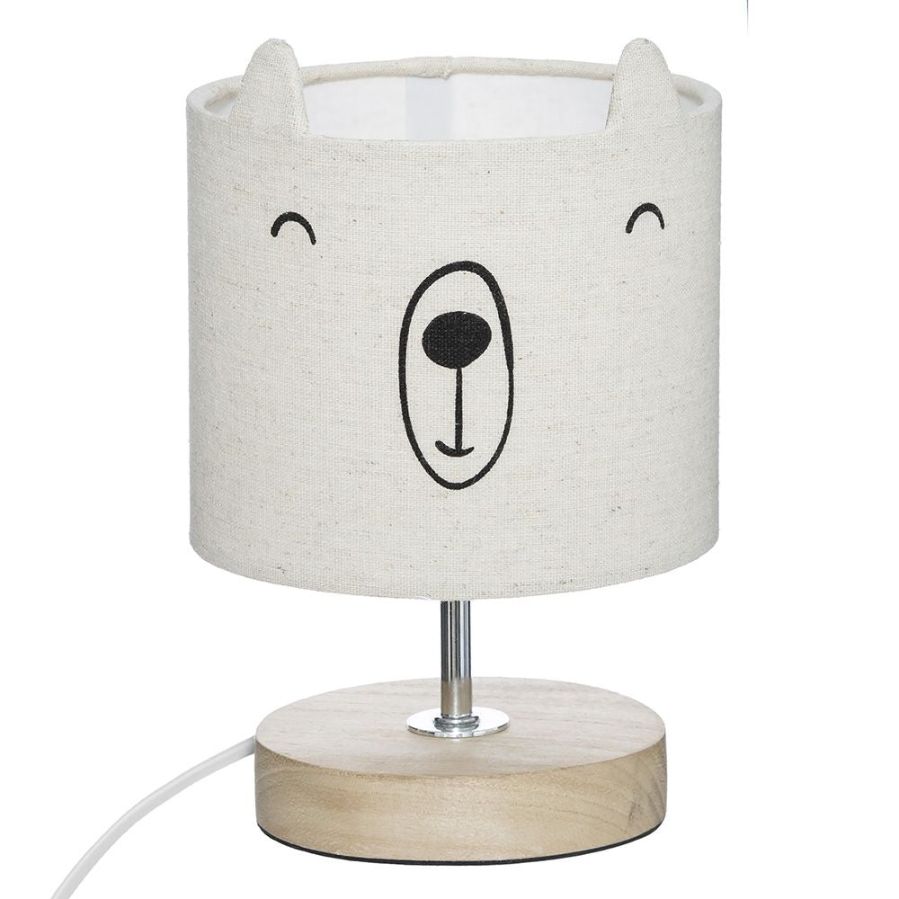 LÁMPARA DE MESA INFANTIL SOBREMESA 'BEAR' E14 (BOMBILLA NO INCLUIDA)