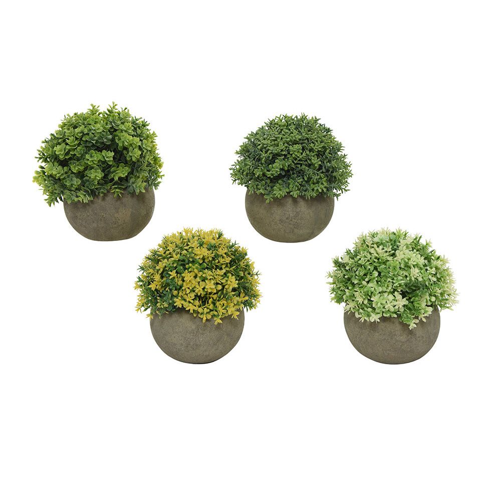 MACETA DE ARBUSTO PEQUEÑO, Ø12 x 12 cm, MODELOS VARIADOS