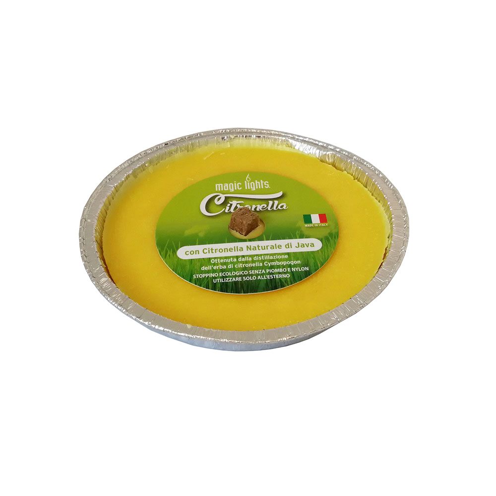 VELA CITRONELA PARA EXTERIOR Ø14 cm