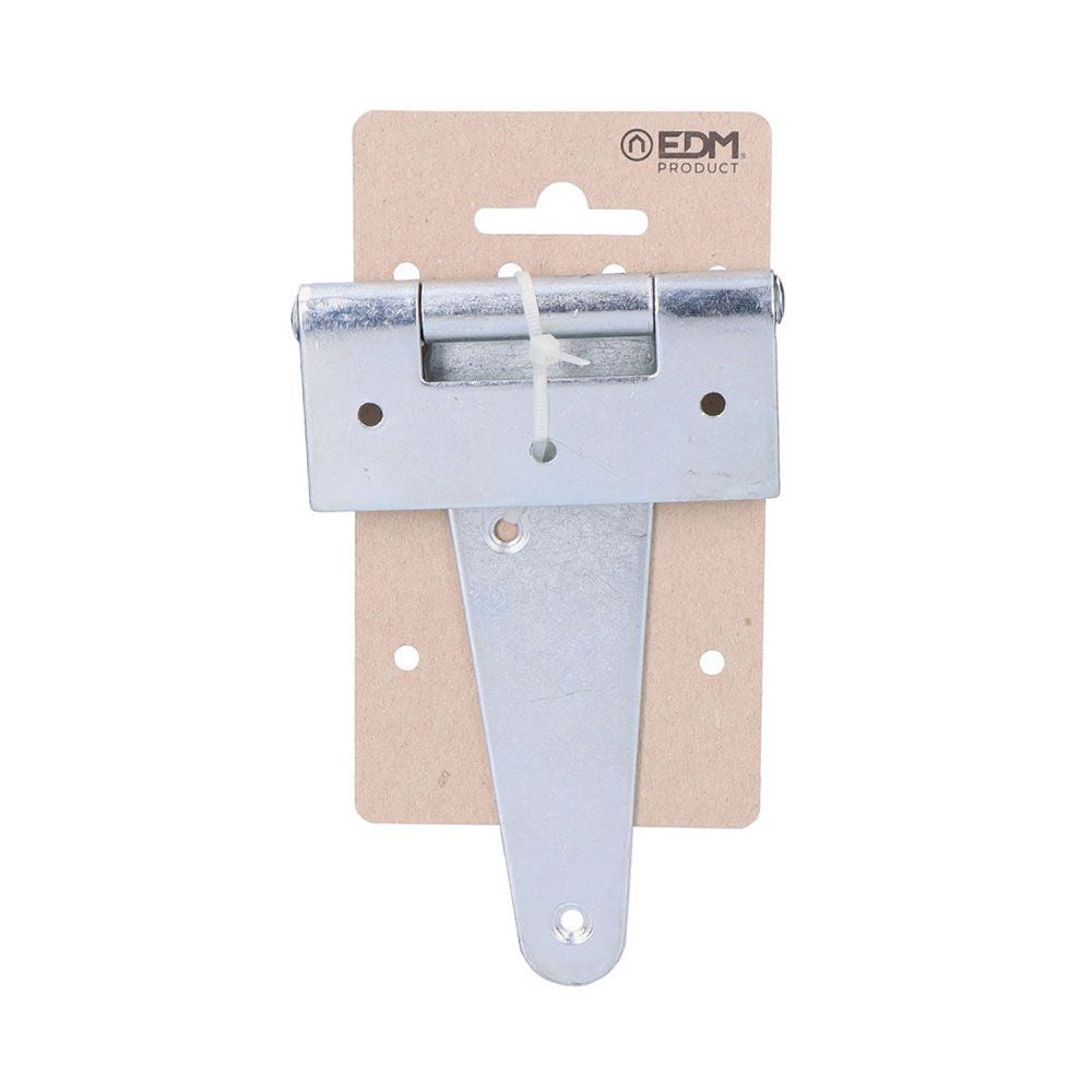 BISAGRA T 100x75mm HIERRO ZINCADO