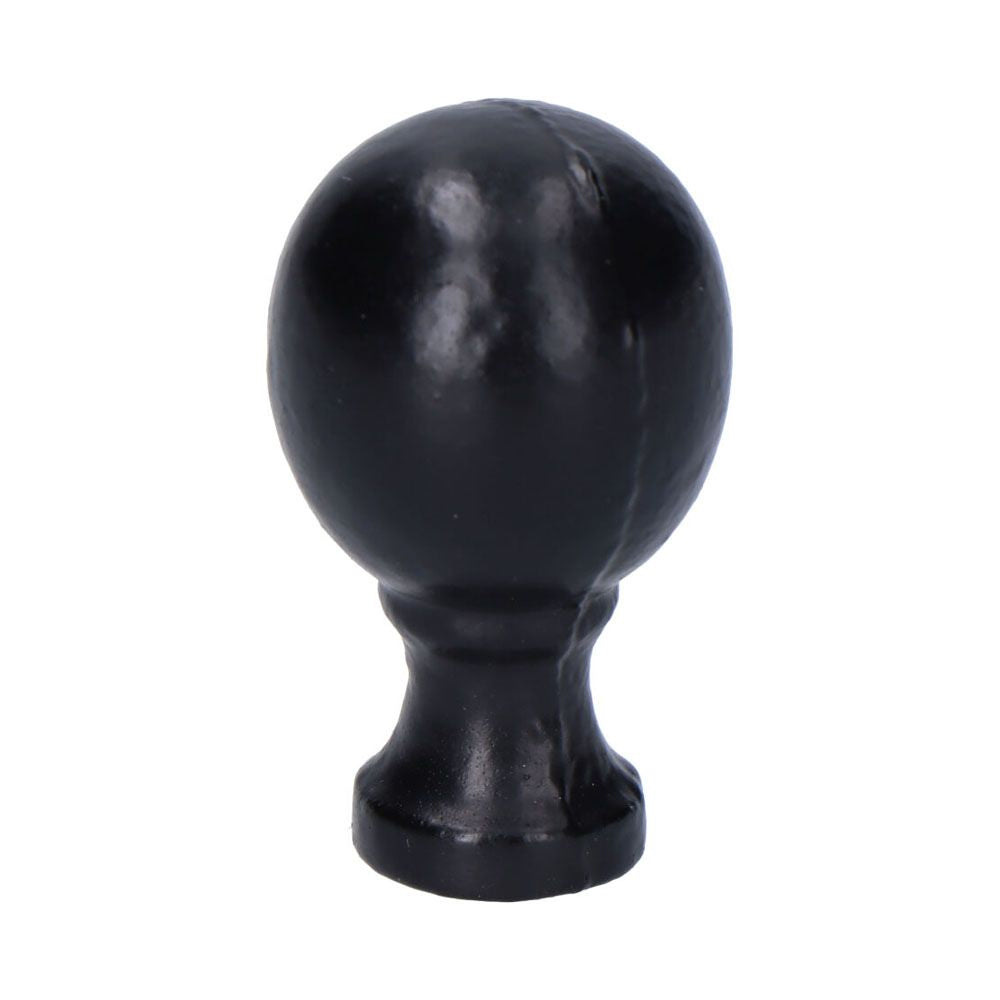 POMO BOLA 25 mm HIERRO NEGRO
