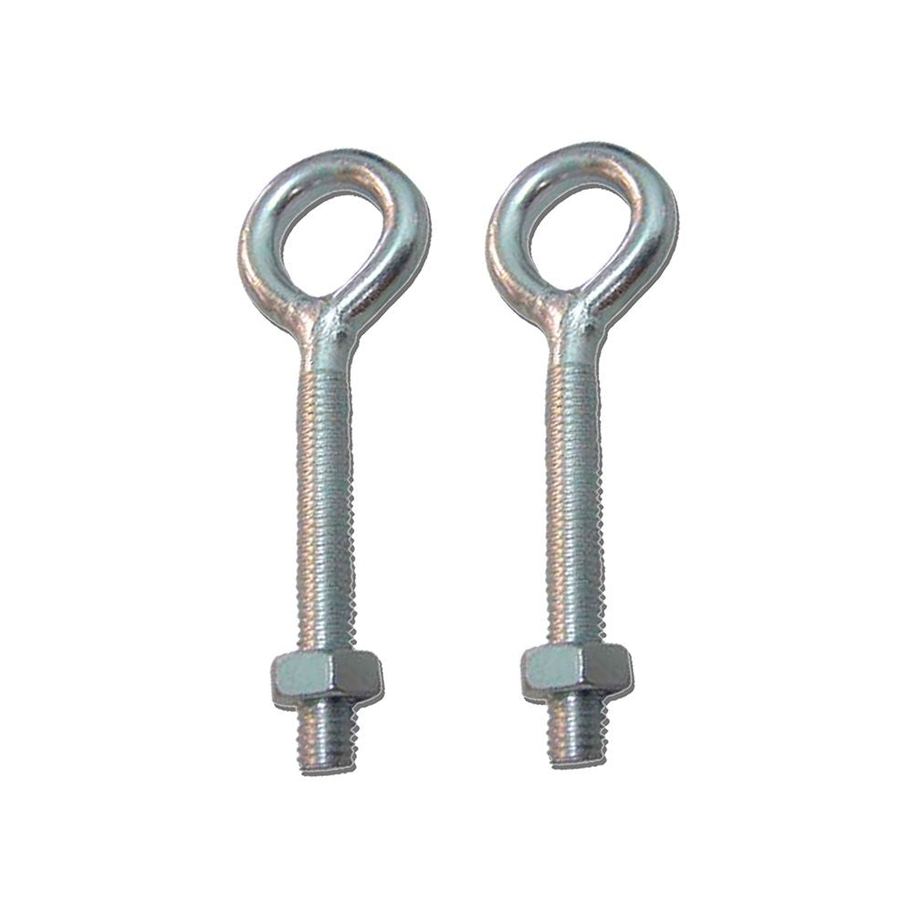 HEMBRILLA SOLDADA CON TUERCA HM01, M8 x 60 mm, ZINCADO, BLISTER 2 uds