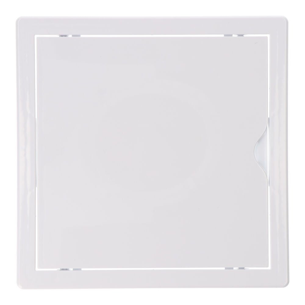 TAPA DE REGISTRO CUADRADA EMPOTRABLE ABS 20x20cm BLANCA