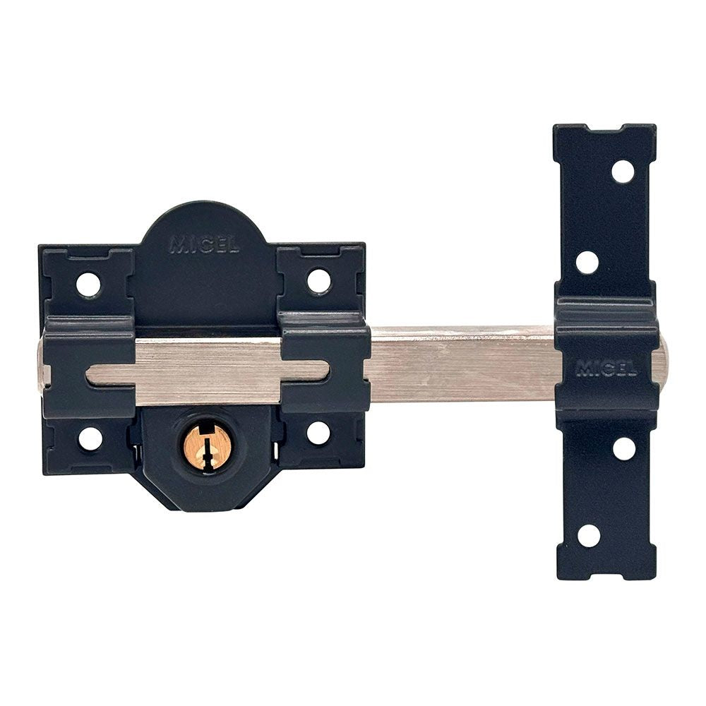 CERROJO SOBREPONER CRR09 86L/50 mm PINTADO GRIS